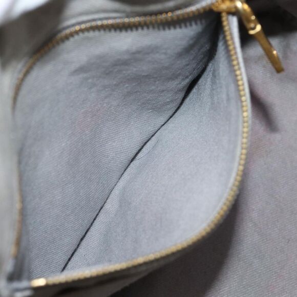 Prada Canapa Grey Canvas Handbag (Pre-Owned) - Picture 12 of 16